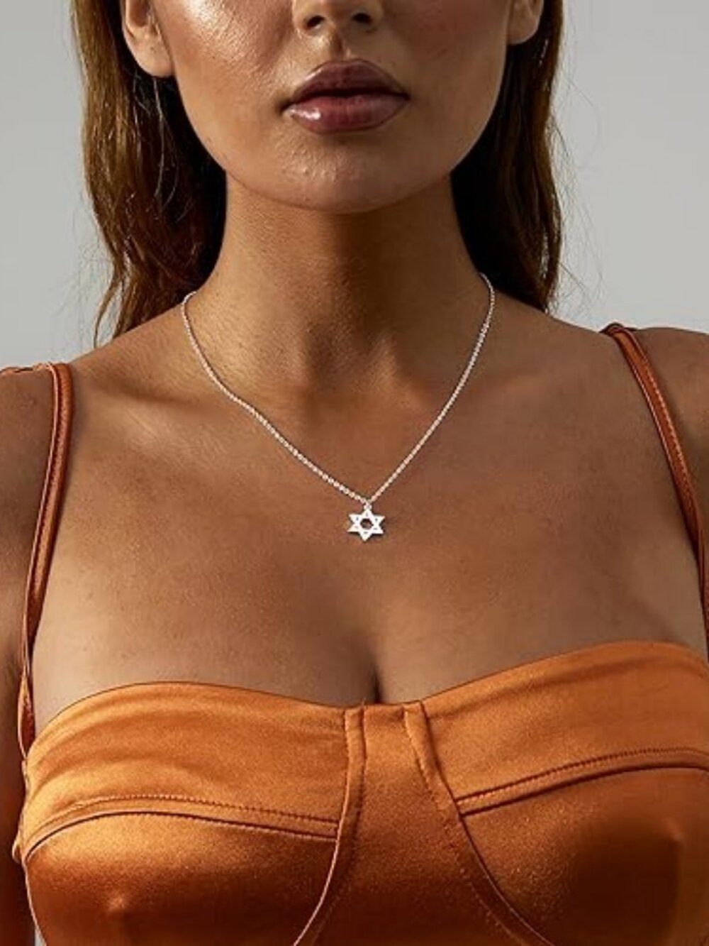 Dainty 14K Gold Plated Pendant Necklace for Women
